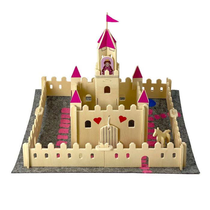 Magical princess castle building set