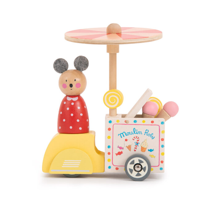 Ice-Cream Tricycle Wooden Toy Gift