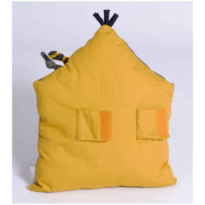Yellow Activity Pillow House