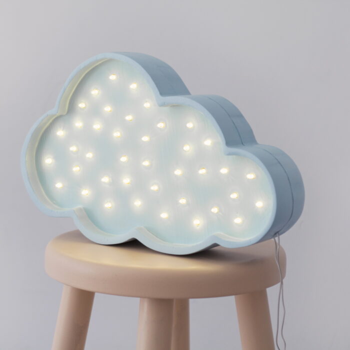 Night Lights Blue Cloud