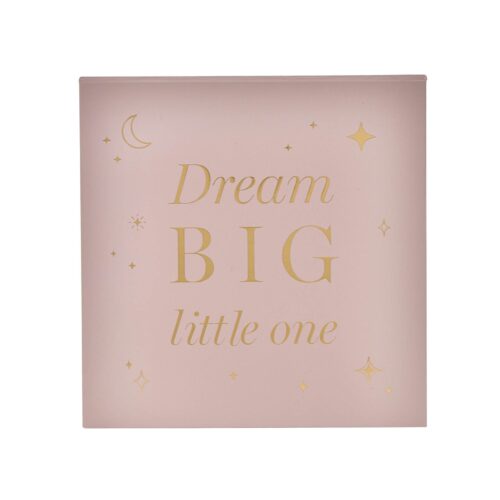Dream Big Keepsake Box Pink