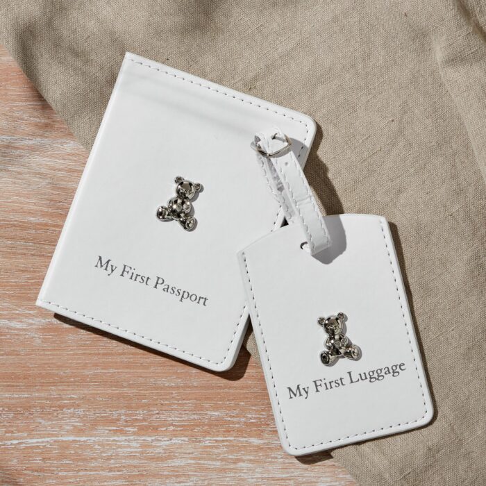 My first passport holder luggage tag