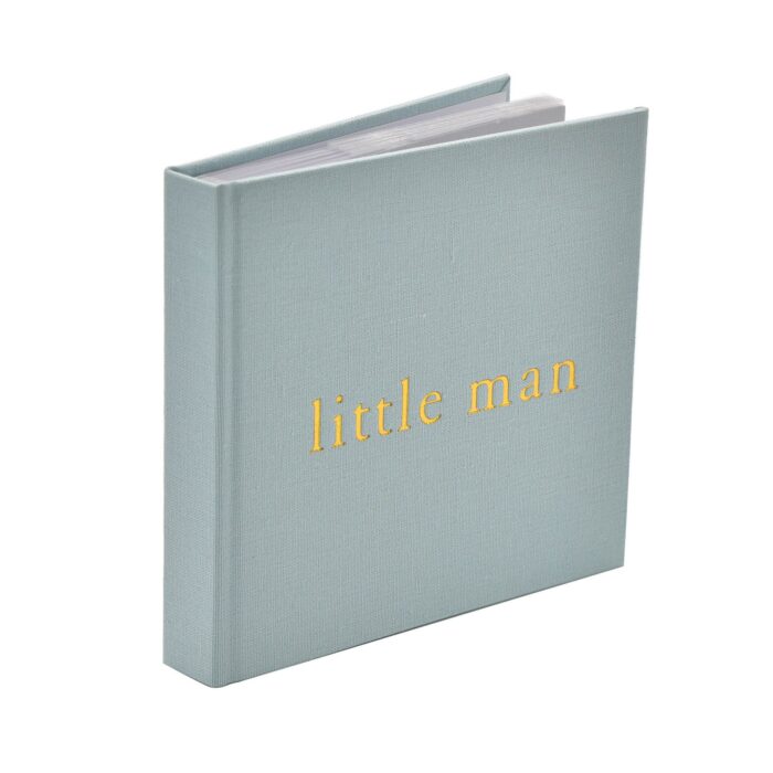 Linen Photo Album Little Man