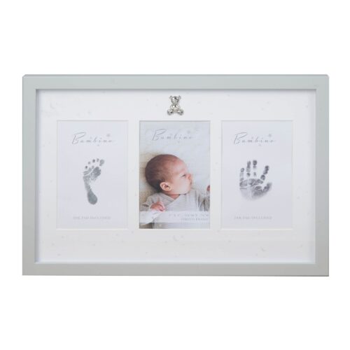 Photo frame baby hand foot print