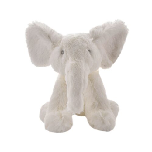 White plush elephant