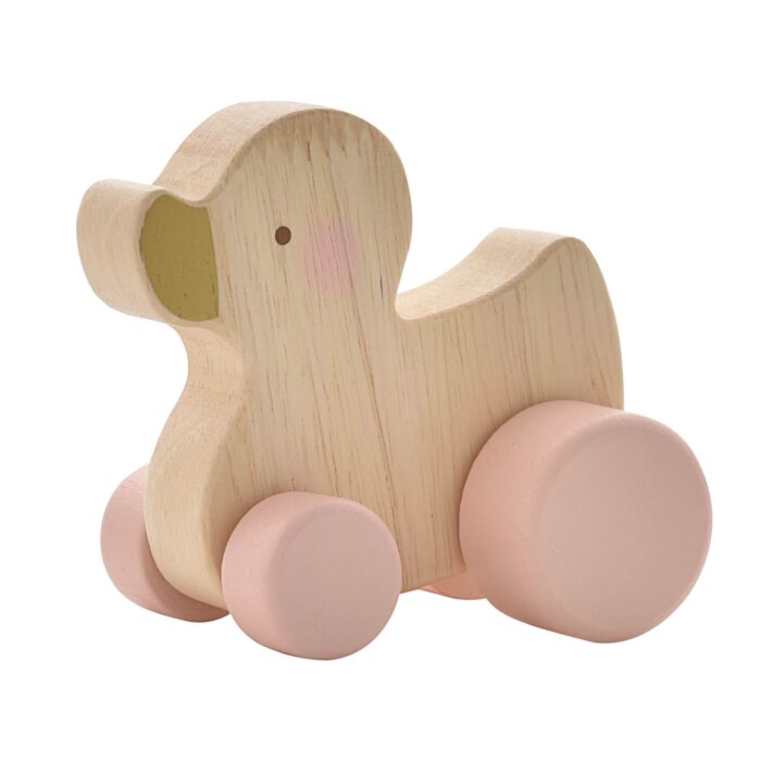 Wooden Push Toy Duck