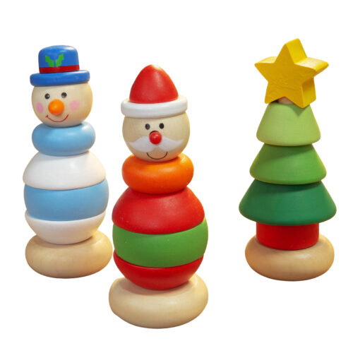 Christmas & New Year Tower Stacking Game