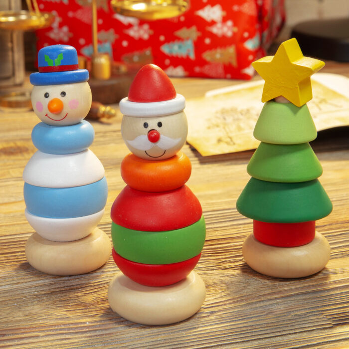 Christmas & New Year Tower Stacking Game