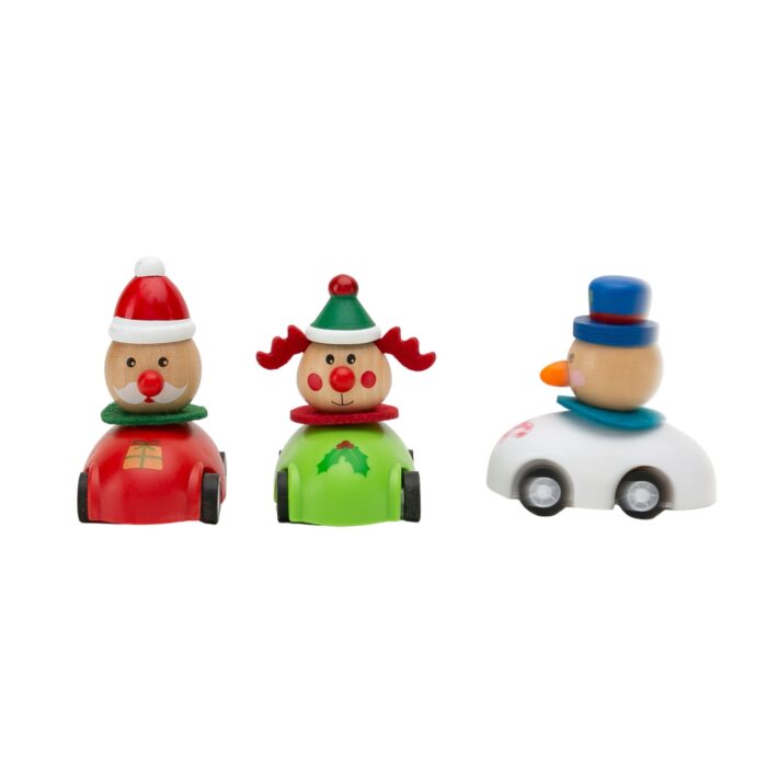 Christmas pull back car